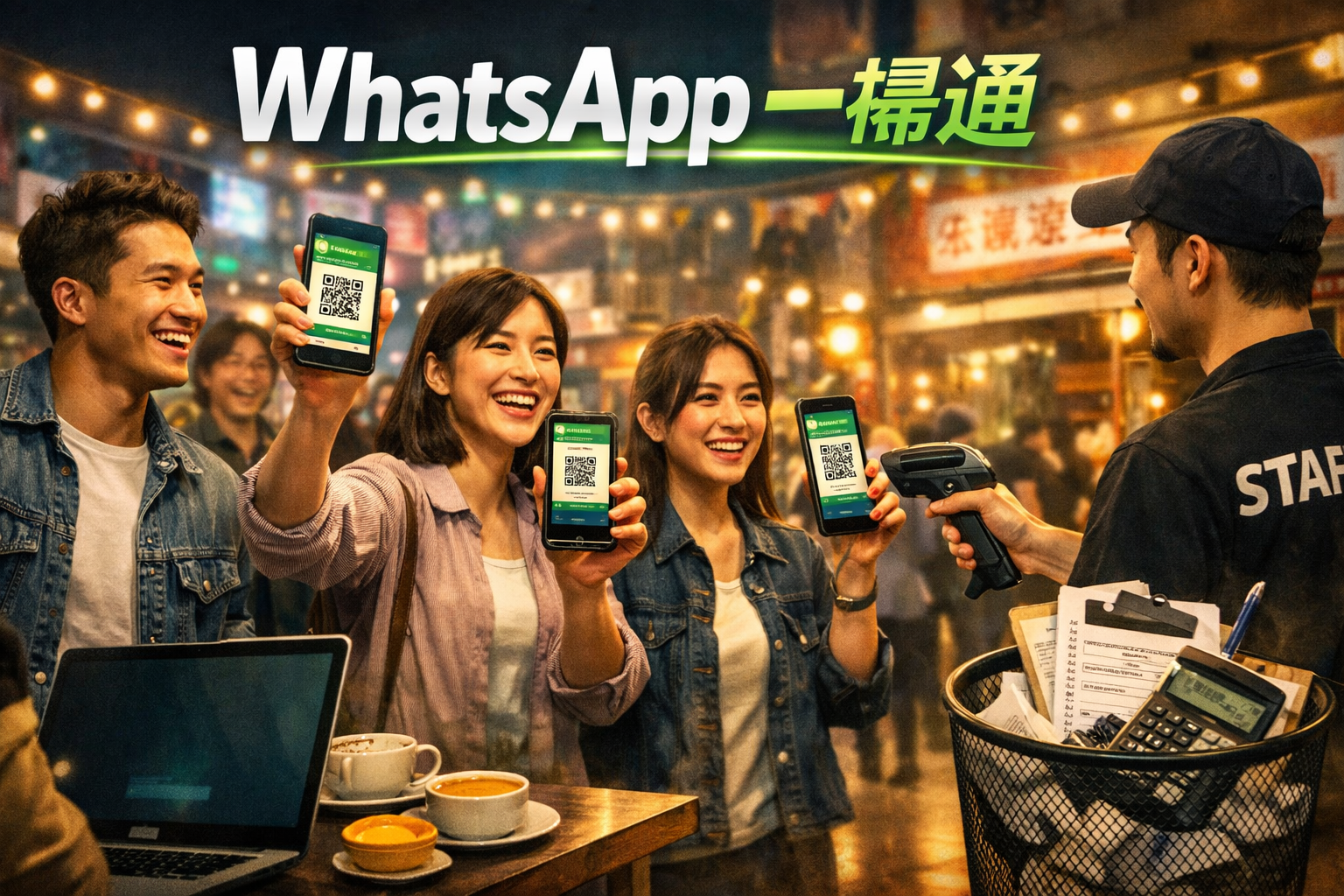 WhatsApp 一掃通
